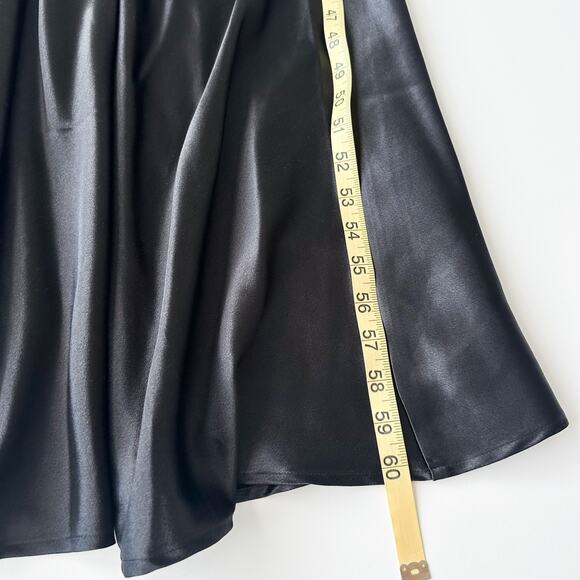 Birdy Grey Black Satin Bridesmaid Dress - Picture 10 of 10